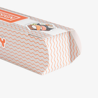 Sushibox S (21 x 5 x 5 cm) einseitig bedruckt 4/0-farbig