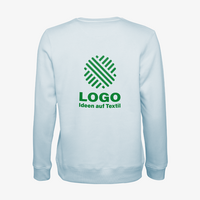 Sweatshirt, farbig bedruckt, Rueckseite