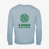 Sweatshirt Herren, Organic, BC - mit ZWEI Druckpositionen