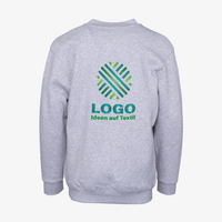 Sweatshirt, farbig bedruckt, Rueckseite