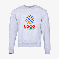 Sweatshirt, basic bedruckt, Vorderseite