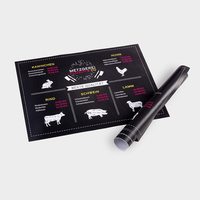 Aufleger, farbig bedruckt, liegen, eigerollt