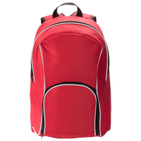 Tagesrucksack aus Polyester mit Kontrastnähten, 15 l, ohne Werbeanbringung