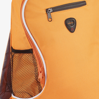 Tagesrucksack aus Polyester mit seitlichen Netztaschen, 19 l, Details Vorderseite