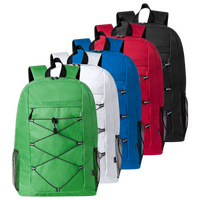 Tagesrucksack aus RPET mit Gummiband, Farbauswahl