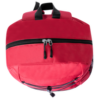 Tagesrucksack aus RPET mit Gummiband, Ansicht von oben