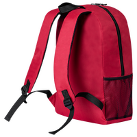 Tagesrucksack aus RPET mit Gummiband, Seitansicht