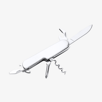 Taschenmesser mit 6 Funktionen aufgeklappt