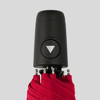 Taschenschirm, stehend, Rot