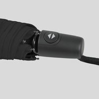 Taschenschirm, Henkel mit Schlaufe, liegend