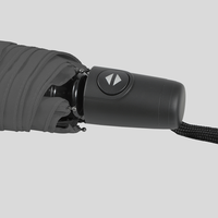 Taschenschirm, Henkel mit Schlaufe, liegend