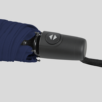 Taschenschirm, Henkel mit Schlaufe, liegend