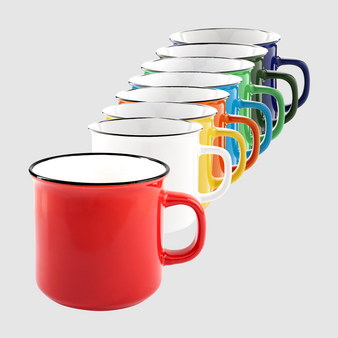 Tasse im Vintage-Stil