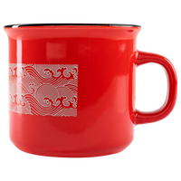 Tasse bedruckt seitlich