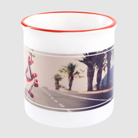 Tasse bedruckt frontal schräg