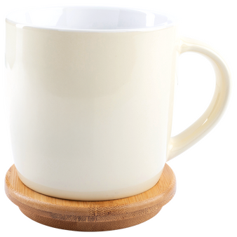 Tasse mit Bambusdeckel