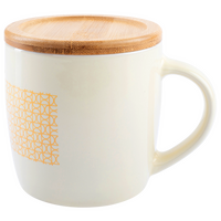 Tasse bedruckt seitlich schräg