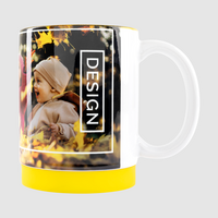 Tasse bedruckt seitlich