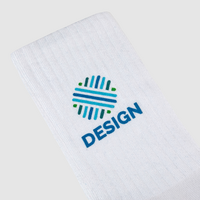 Fashion-Tennissocken, Detail Druck