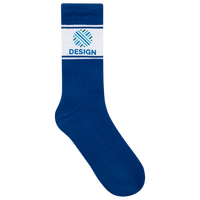 Farbige Tennissocken, bedruckt