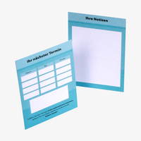 Terminzettel, DIN A8 (5,2 x 7,4 cm), 2-seitig, 4/4-farbig