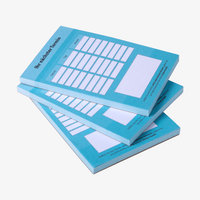 Terminzettelblock, farbig bedruckt, Motiv, liegend