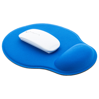 Textil-Mousepad mit Handgelenkauflage (21 x 24,5 cm), ohne Werbeanbringung