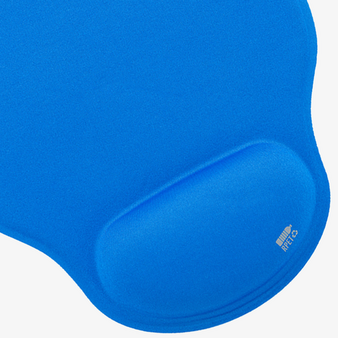 Textil-Mousepad mit Handgelenkauflage (21 x 24,5 cm), ohne Werbeanbringung