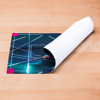 Textil Tischset 2-lagig, farbig bedruckt, rechteck