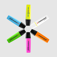 Textmarker STABILO BOSS ORIGINAL, 4-farbig einseitig bedruckt