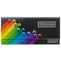 Tischkalender mit verlängerter Rückpappe