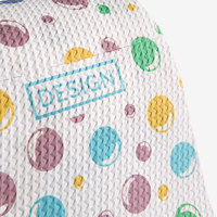 Toilettenpapier, farbig bedruck, Detailansicht