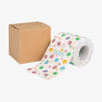 Toilettenpapier in brauner Pappbox ohne Sichtfenster