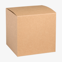 Toilettenpapier, farbig bedruck, Box braun