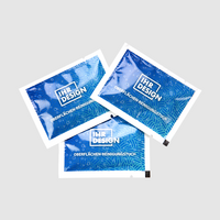 Feuchtes Oberflächen-Reinigungstuch, 4/0-farbig einseitig bedruckt, mehrere