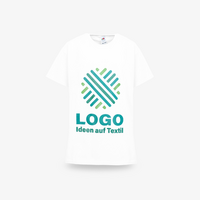 TOPSELLER Kinder-T-Shirt Basic, weiß - Fruit of the Loom, Vorderseite