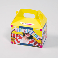 Tragegriffverpackung, farbig bedruckt, Motiv