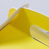 Tragegriffverpackung, farbig bedruckt, Motiv, detail