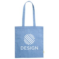 Tragetasche aus recycelter Baumwolle, 120 g/m²