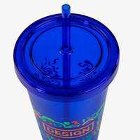 Transparenter XL-Becher bedruckt