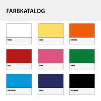 Trilby-Partyhut aus Polyester, Farbauswahl