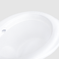 Trilby-Partyhut aus Polyester mit bedrucktem Hutband