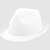 Trilby-Partyhut aus Polyester, ohne Werbeanbringung