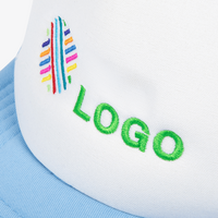 Trucker Junior Vintage Snapback Cap, Detailansicht