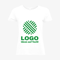 T-Shirt Damen Basic, weiß - B&C Collection, Vorderseite