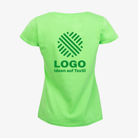 T-Shirt Damen Budget, farbig - Fruit of the Loom, Rückseite