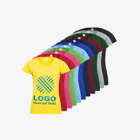 Shirt, farbig bedruckt, Motiv, Vorderseite