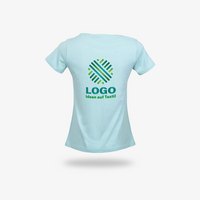 T-Shirt Damen, Organic - Russell, Rueckseite