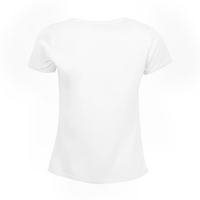 T-Shirt Damen Premium, weiß - B&C Collection, Rückseite