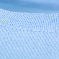 T-Shirt Herren Basic, farbig - B&C Collection, Detail Kragen